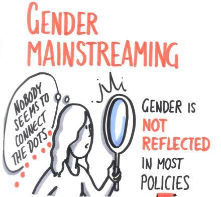 Gender mainstreaming Strategic engagement sets out that the dual approach of key actions and