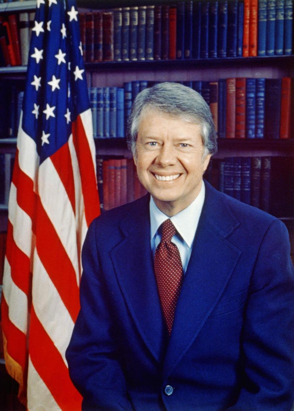 Jimmy Carter 1924 Present 39 th President (1977-81) Graduate of the US Naval Academy, but took over his family s peanut
