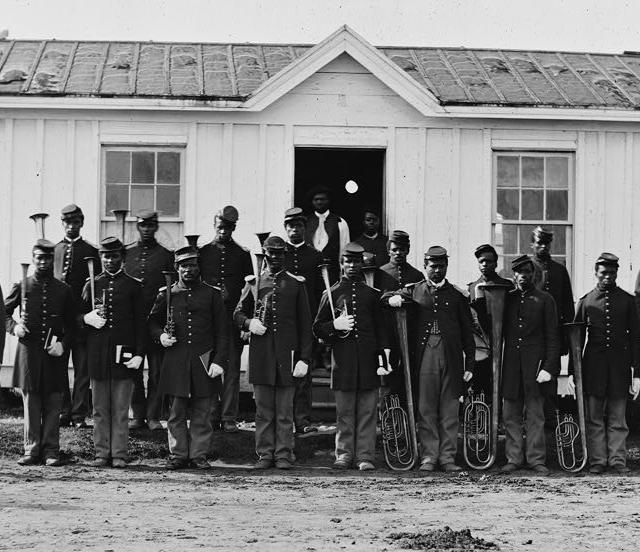 UNITED STATES COLORED TROOPS Emancipation Proclamation opened the door for African Americans to enlist in the Union Army.