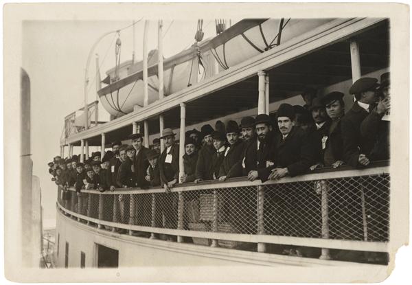 From 1907 to 1911, of every hundred Italians who arrived in the United States, 73