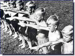 Hitler s Third Reich Nazis controlled all areas of German life- Gov t, religion, education, etc.