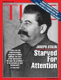 Stalin s Response to uncooperative peasants: Seize all the grain that is produced and leave the disobedient farmers to starve to death.