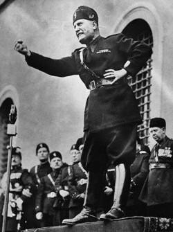 Mussolini crushed all opposition and took control of all aspects of life within Italy with the help of his