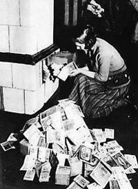 Inflation Causes Crisis in Germany Problems began during WWI Wartime taxes were not raised (To pay for the war they simply printed more