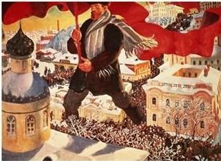 Red Guard Bolsheviks in Power Armed Bolshevik enforcers Arrest Provisional govt.