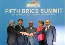 The BRICS, in their 5th summit meeting in Durban, South Africa on March 27, 2013 announced the establishment of a new BRICS Development Bank with initial joint investment of $100 billion to support