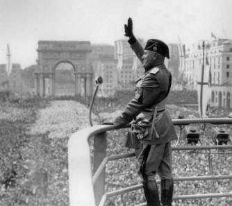 Mussolini ended democracy & all opposition parties Mussolini built up the military to create