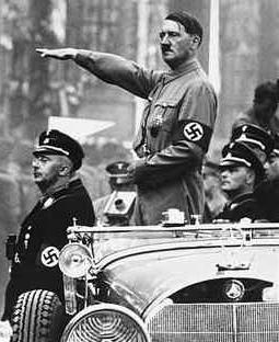 arrested & jailed for 9 months Hitler was impressed by Mussolini & used many of his ideas to