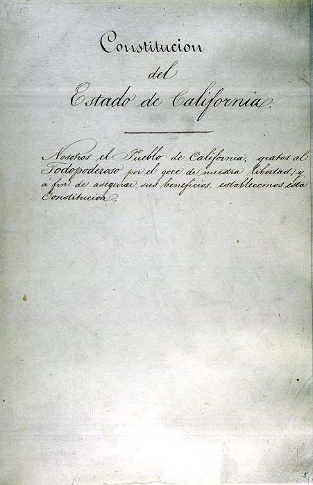 1849 California Constitution ARTICLE XI. Sec. 21.