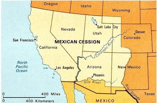 Treaty of Guadalupe Hidalgo A region that for centuries had been united was suddenly split in two, dividing families