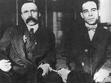 Sacco and Vanzetti most famous victims of the Red