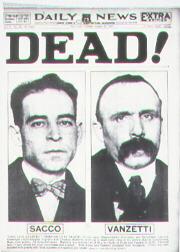 SACCO & VANZETTI 1921 J. The Red Scare fed nativism in America K. 1920, Sacco and Vanzetti, Italian immigrants, anarchists, arrested 1.