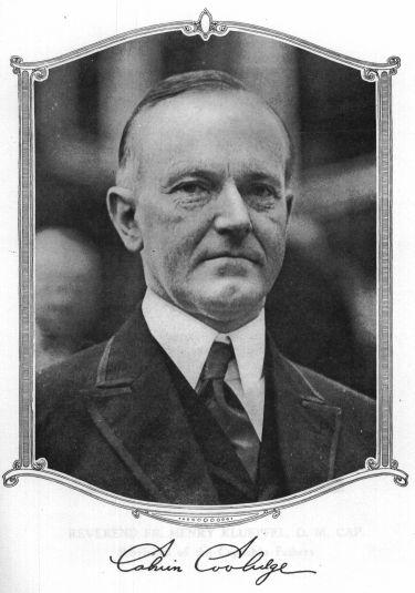 SECTION 3: THE BUSINESS OF AMERICA The new president, Calvin Coolidge, fit the pro-business spirit of the 1920s very well His famous quote: The chief