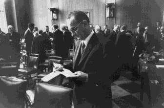 Senate majority leader e. VP Johnson as VP 1961 Lyndon B.