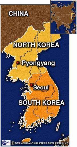 Both countries lie on the Korean peninsula North Korea Mountains and Valleys Rivers Yalu and Tumen South Korea Rugged