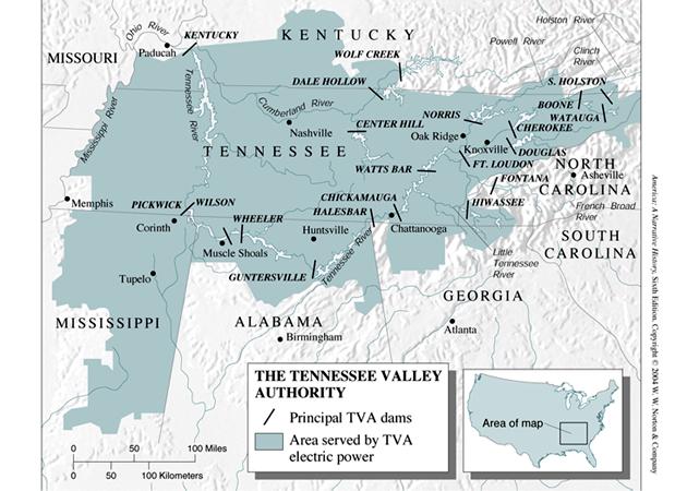1. One of the most controversial New Deal programs was the Tennessee Valley Authority. 2.