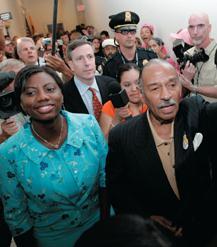Congressional Elections Representatives, like Rep. John Conyers (D., Mich.) pictured here, are elected every two years.