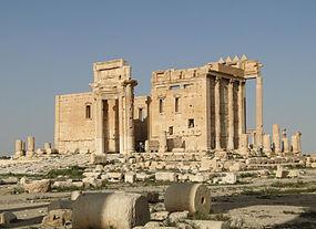 Temple of Bel is an ancient stone ruin located inpalmyra, Syria.