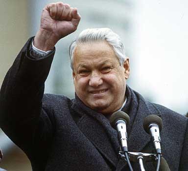 pro-democracy, pro-us ally, Boris Yeltsin seized power.