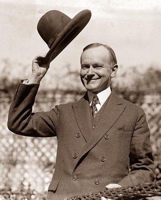 Calvin Coolidge (R) (1923-1928) The business of the American people