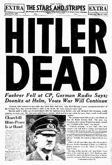 1945, Hitler