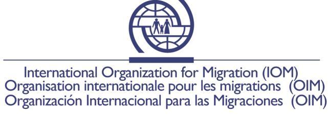 Position Title: Labour Migration Expert for Lesotho (International Consultant) Type of Contract: Consultancy Duration of Assignment: 20 April 2017 to 28 February 2018 (10 months) 1.