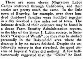 Source 1B: Common Sense Journal Article, July 1939 Document Note: This article describes the circumstances of the Dust Bowl Migrant.