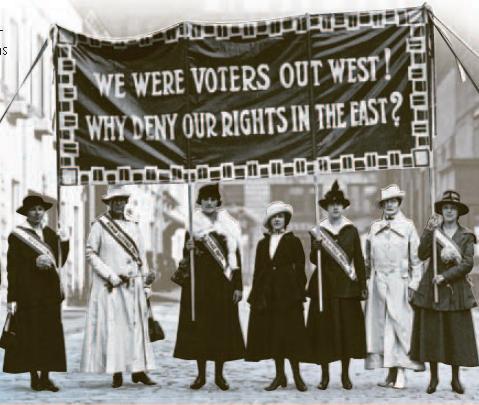 The Right to Vote Women reformers also fought for suffrage, or the right to vote the women s suffrage movement began to gain national support in the 1890s. Elizabeth Cady Stanton and Susan B.
