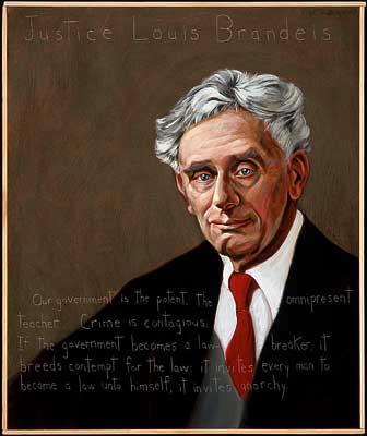Louis Brandeis began his law career fighting for minimum wages trade union rights anti-trust legislation women s rights.