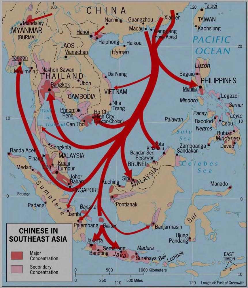 Chinese in Sotheast Asia Imperialism opens economic opportnities for Chinese