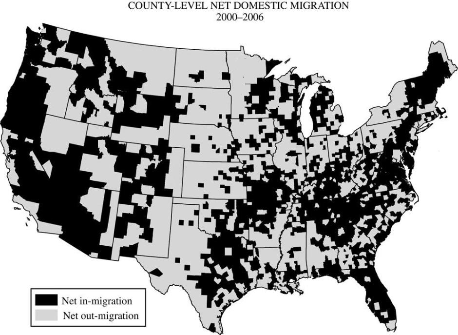 What is an interregional migration pattern and what are the psh pll