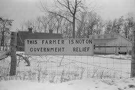 Farm Economy Collapses Farmers couldn t pay back loans President Coolidge vetoes bills to help the farmers Banks failed and went bankrupt