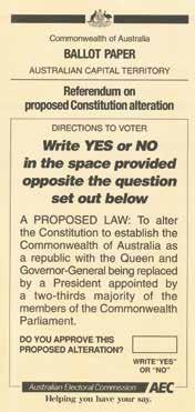 24.2 Changing the constitution Yes No 24A How is s system of democratic government shaped by the constitution?