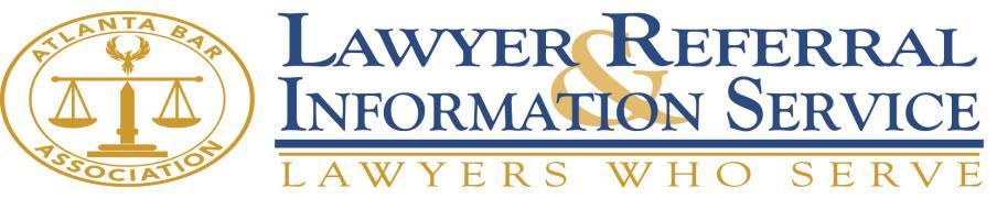 ATLANTA BAR ASSOCIATION LAWYER REFERRAL AND INFORMATION SERVICE OPERATING RULES The Board of Trustees for the Lawyer Referral and Information Service shall be responsible for the general oversight of