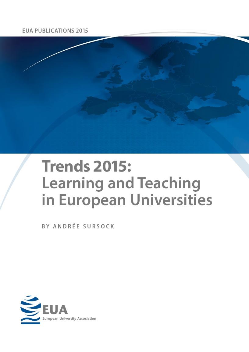TRENDS IN EUROPEAN HIGHER EDUCATION EUA s flagship initiative that maps developments in Europe s changing higher education landscape.