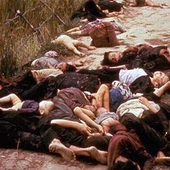 The My Lai Massacre: In March of 1968 it was discovered that a US platoon massacred over 200 innocent women and children in the small village of My Lai (S.