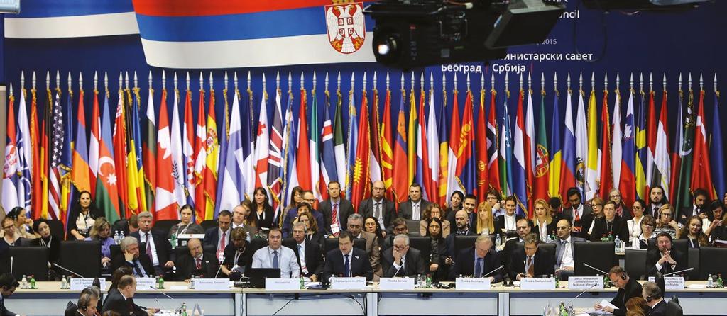 Report of the Chairmanship-In-Office 22 nd OSCE MINISTERIAL COUNCIL 3-4 DECEMBER, BELGRADE, SERBIA The 2015 Ministerial Council marked the first time since 1998 that Belgrade hosted an OSCE