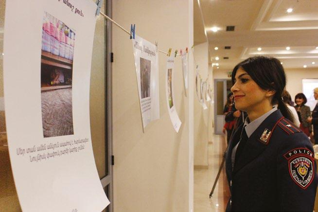 Photo by Gayane Ter-Stepanyan SUPPORTING JUDICIAL REFORM To promote understanding of precedent in cases involving human rights issues, the Office published a volume of Cassation Court decisions and