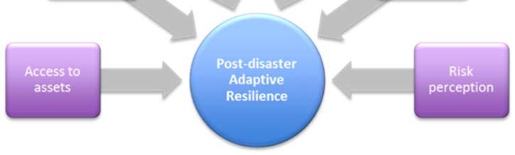 after the 2010 earthquake, highlighted how these 6 key components of resilience were supported or hindered through emergency interventions undertaken by the international community.