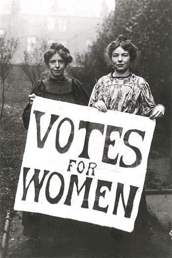 Women Voting 1920 Women are allowed to vote in national elections Do they?
