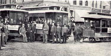 Urban Problems Transportation-Mass transit Until 1890, the horse car (using railroad tracks)
