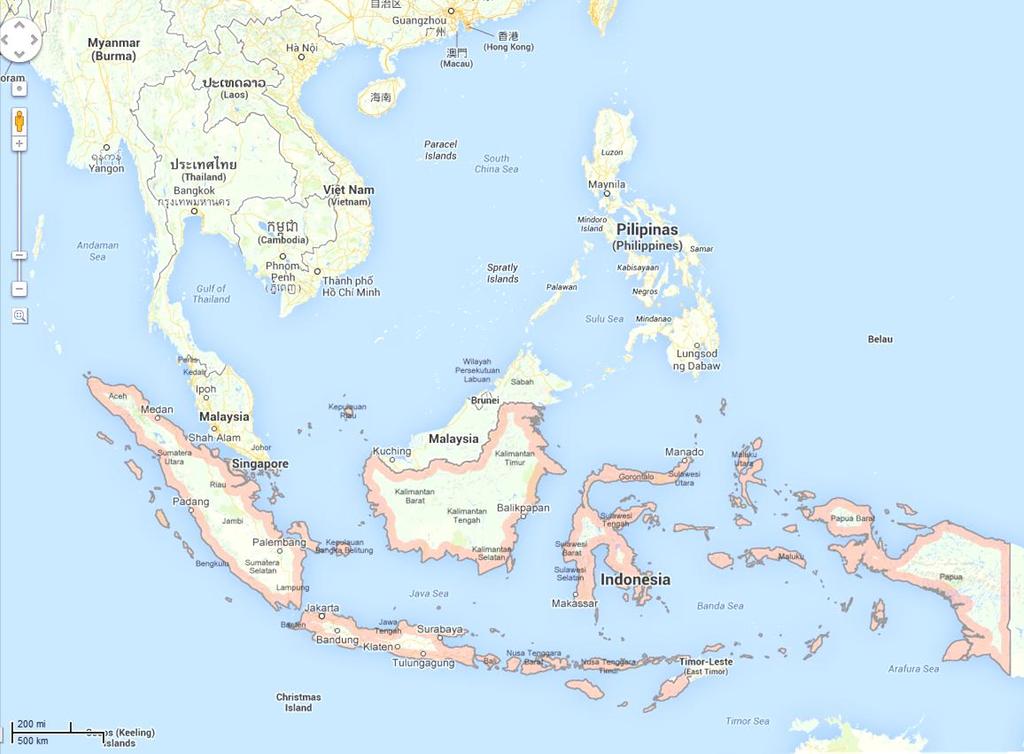 Oceania. Indonesia is an archipelago comprising approximately 17,508 islands. It encompasses 34 provinces with over 246 *million people, making it the world's fourth most populous country.