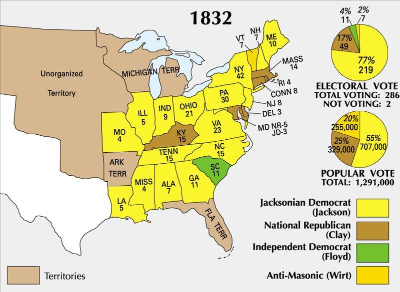 Election of 1832: Clay vs.