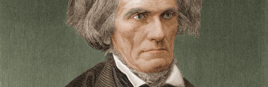 with the tariffs In response to the tariff of abomination, Calhoun Created the