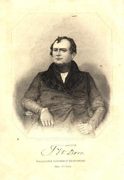 The Rise of Mass Politics The Dorr Rebellion In 1840, Thomas