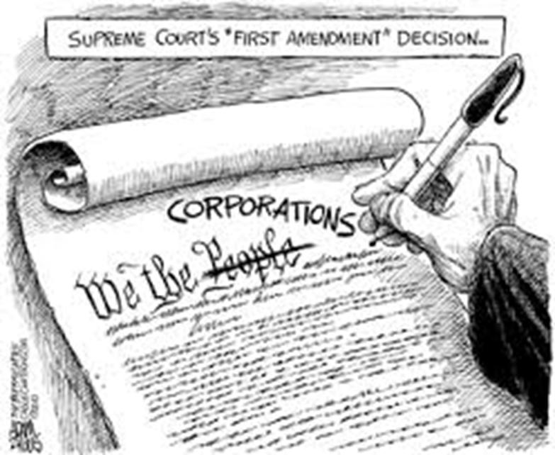 Citizens United decision result No limits on independent campaign spending by