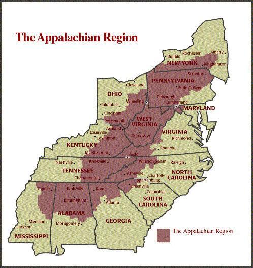 The Trans-Appalachian West in 1800 (Before LP) The Trans-Appalachian West refers to the land between the Appalachian Mountains and the