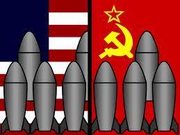 The nuclear arms race was central to the Cold War.