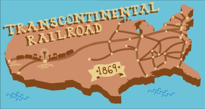 Railroads The railroad companies contributed to the development of the West by selling low-cost parcels of their western land for farming.