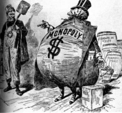New Public Issues: o As of 1901, the Justice Department had instituted many antitrust suits